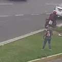 Conductores se agarraron a golpes en Surco