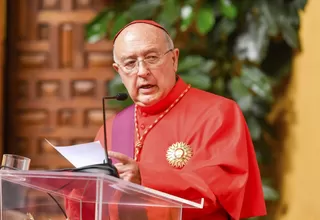 Conferencia Episcopal envía carta a Aníbal Torres por insulto al cardenal Barreto