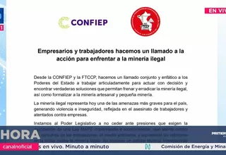 Confiep y Construcción Civil contra Reinfo y rechazan ley MAPE