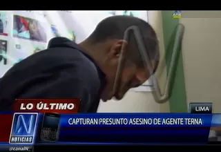 Confirman identidad de presunto asesino de agente Terna