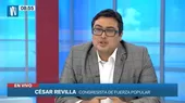 Congresista César Revilla: No hubo blindaje ni defensa a Edgar Alarcón  - Noticias de cesar-revilla