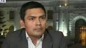 Congresista Gonza: "Si fuera el presidente me sometería a las investigaciones" - Noticias de asbanc