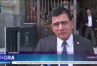 Congresista José Williams rechaza que “Andahuaylazo” sea acto político