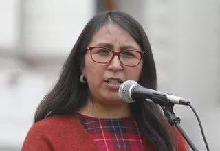 Congresista Ruth Luque: Primera dama debe aclarar denuncias ante justicia 