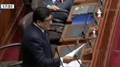 Congresista Ventura sustena informe final sobre caso Sarratea - Noticias de sarratea