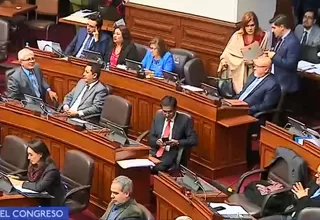 Congreso: Castro e Iberico sostuvieron tenso momento durante debate de dictamen