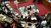 Congresistas de izquierda agredieron verbalmente al gabinete Otárola - Noticias de voto-2022