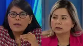 Congresistas Margot Palacios y Tania Ramírez debatieron sus posiciones sobre adelanto de elecciones - Noticias de wilson-soto-palacios