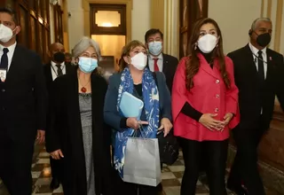 Congresistas se reunieron este martes con Michelle Bachelet