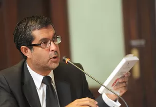 Congreso: Comisión Permanente aprueba ratificación de Sergio Espinosa como titular de la SBS