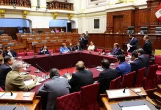 Congreso: Comisión Permanente revisa decretos de urgencia del Ejecutivo