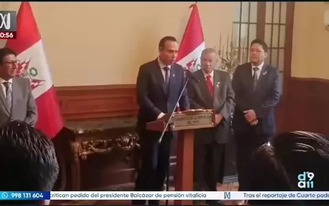 Congreso condecora a José Jerí con la medalla Gran Cruz en privado