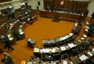 Congreso delegó facultades legislativas a la Comisión Permanente