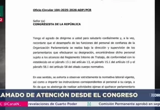 Congreso: exhortan a evitar campañas políticas en horario laboral