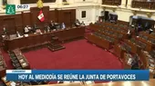 Congreso: Hoy se reúne Junta de Portavoces - Noticias de vacancia-presidencial