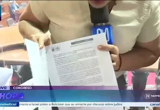 Congreso impulsa interpelación a ministro de Defensa por caso Colcabamba