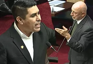 Congreso: incidente entre Alex Flores y José Cueto por frase sobre militares