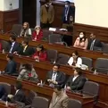 Congreso: incidentes durante el pleno