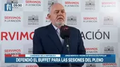 Congreso: Jorge Montoya defendió buffet para las sesiones del Pleno - Noticias de aeropuerto-internacional-jorge-chavez