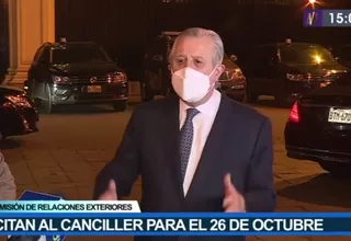 Congreso: Óscar Maúrtua es citado a la Comisión de Relaciones Exteriores para el 26 de octubre