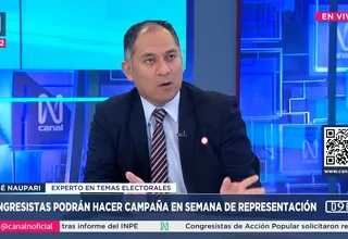 Congreso permite campaña política fuera del horario institucional