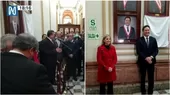 Congreso: realizan ceremonia interna para develar fotografías de Manuel Merino y Daniel Salaverry - Noticias de daniel-crisostomo