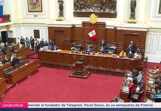 Congreso: Semana de Representación inicia el lunes 26 de agosto