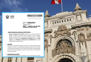 Congreso solicitó al TC anular votación de demanda contra el PJ