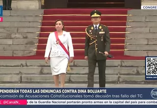 Congreso suspende denuncias contra Boluarte por fallo del TC