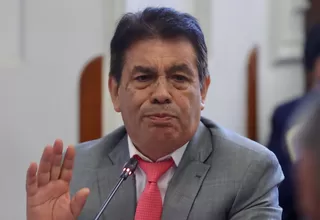 Congreso: Tomás Gálvez sustentó reforma del Ministerio Público