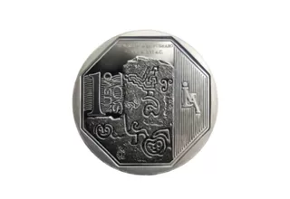 Conoce la nueva moneda de un sol alusiva a los Petroglifos de Pusharo