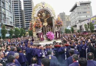 Mira el plan de desvío vehicular por la procesión del Señor de los Milagros