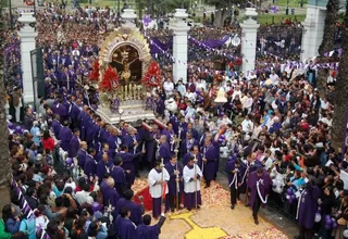 Conoce la ruta del Señor de los Milagros en su última procesión