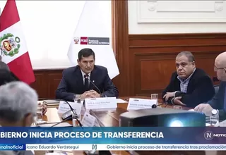 Consejo de Ministros inicia transferencia de gestión de gobierno
