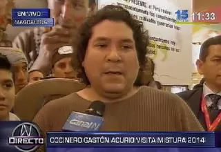 Los consejos de Gastón Acurio para disfrutar Mistura 2014 