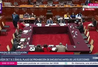 Constitución reduce plazo de encuestas y mantiene ley seca