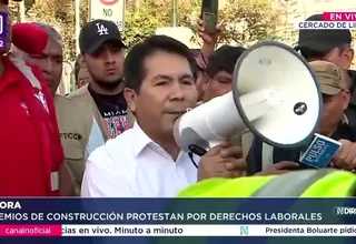 Construcción Civil critica al Ejecutivo y apoya a transportistas
