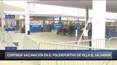 Continúa proceso de vacunación en el polideportivo de Villa El Salvador - Noticias de aston-villa