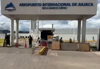 Continúan suspendidos los vuelos comerciales en aeropuerto de Juliaca