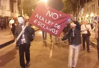 Convocan marcha contra proyecto de nueva modalidad formativa para estudiantes