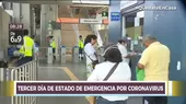 Coronavirus: Aumentó presencia de pasajeros en Estación Grau del Metro de Lima - Noticias de supermercado-metro