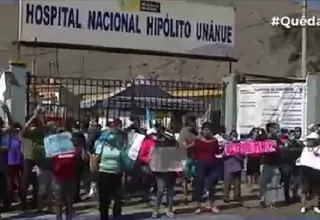 Enfermeras y técnicos del Hospital Hipólito Unanue denuncian retrasos en sus pagos 