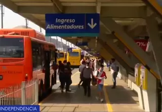 Coronavirus: Estación Naranjal del Metropolitano redujo asistencia y cerró boleterías