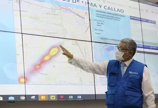 Coronavirus: Mapa de calor muestra descenso en un 29 % en casos a nivel nacional