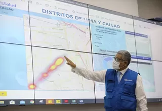 Coronavirus: Mapa de calor muestra los distritos de Lima con más contagios