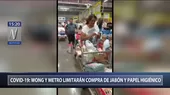 Coronavirus: Supermercados Wong y Metro limitarán compra de jabón y papel higiénico - Noticias de supermercado-metro