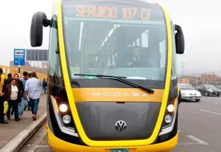 Corredor Amarillo: ATU anuncia nuevo servicio en el Callao a partir del 12 de enero