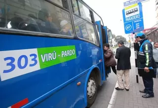 Corredor Azul: cobro de pasaje con tarjetas se iniciará en 2015