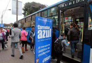 Rutas alimentadoras del Corredor Azul comenzarían a operar en diciembre