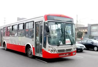 Corredor Javier Prado varía paraderos en Ate por obras en Carretera Central